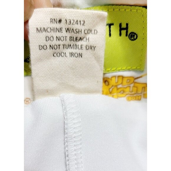 Loudmouth Womens Multicolor Wavy Striped Golf Tennis Skort Lined Size 4 - Picture 6 of 8